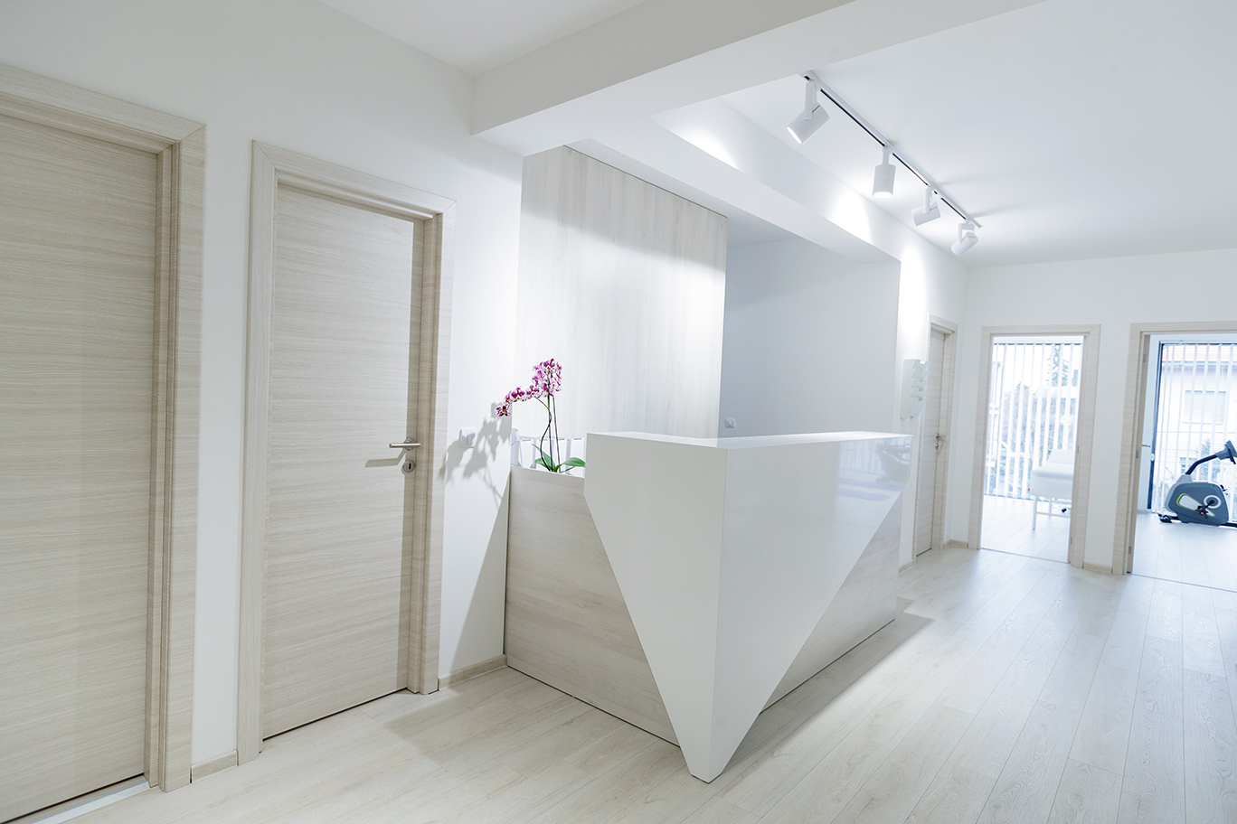 décoration bois porte et accueil